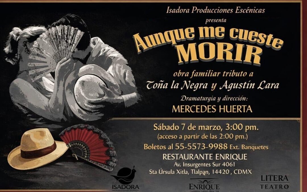 ven y disfruta de: AUNQUE ME CUESTE MORIR