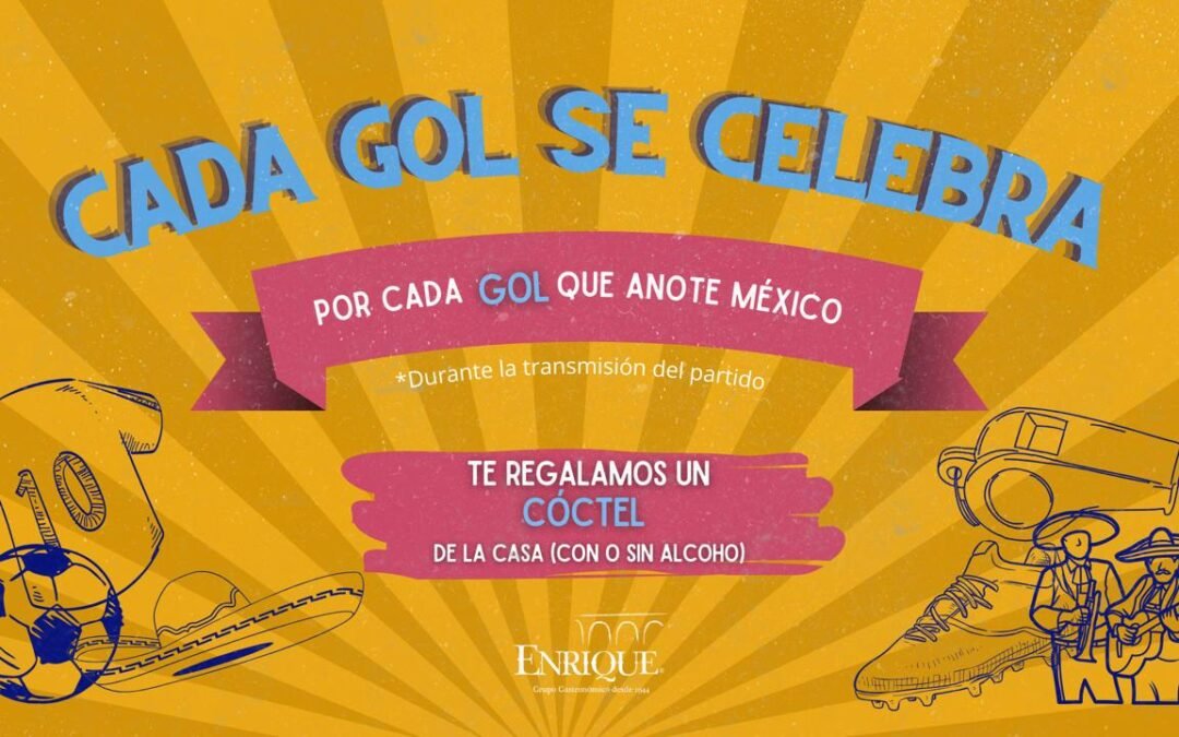 ESTE MES DE JUNIO RESTAURANTE ENRIQUE METE GOL